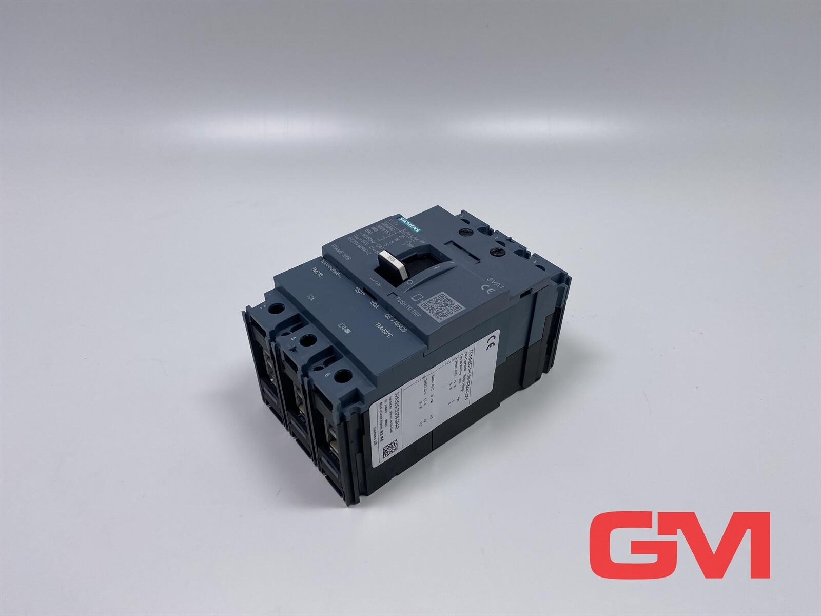 BRKR 3VA10 3P 100A 16KA FTFM BOX
