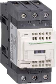 IEC contactor, TeSys D, nonreversing, 40A, 30HP at 480VAC, 3 phase, 3 pole, 3 NO, 115VAC 50/60Hz coil, open style