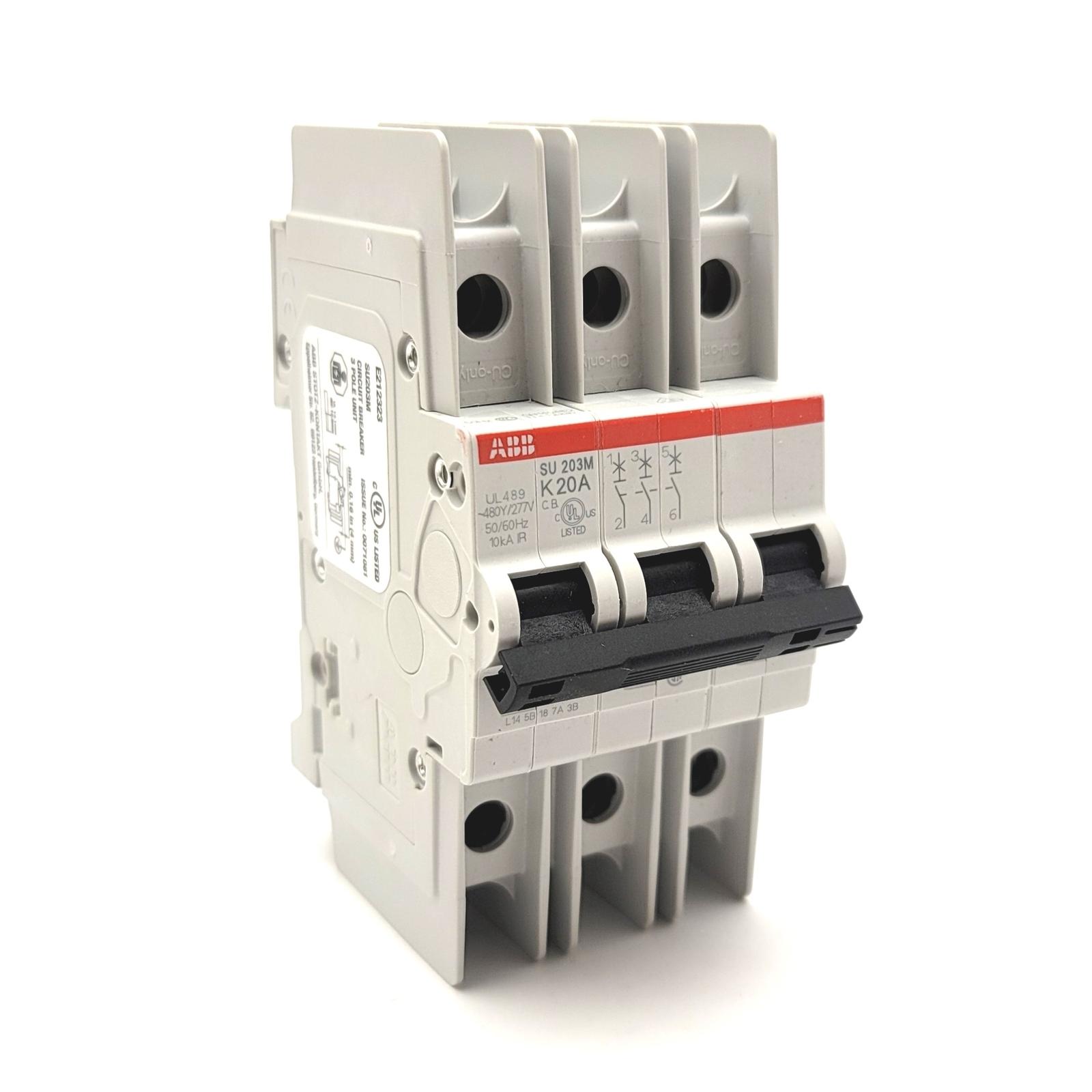 UL489 MCB 3P K 20A 480/277