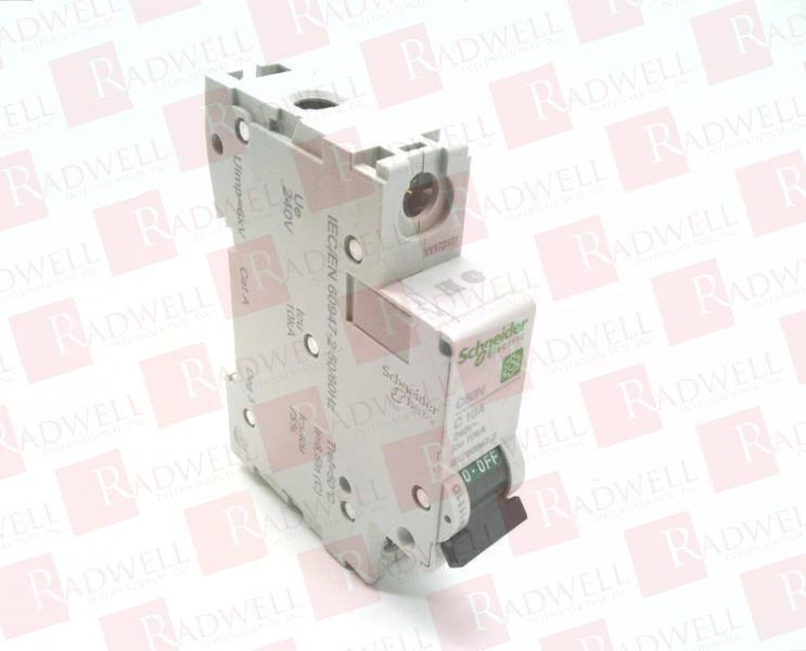 Miniature circuit breaker (MCB), Multi9 C60N, 1P, 10A, C curve, 10kA (IEC/EN 60947-2)