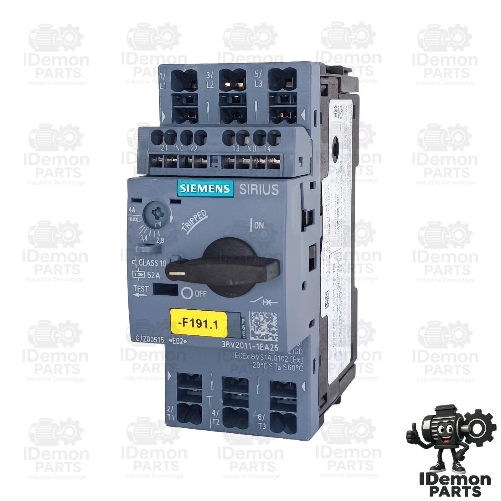 MSP S00 2.8-4A AUX 1NO 1NC SPRING