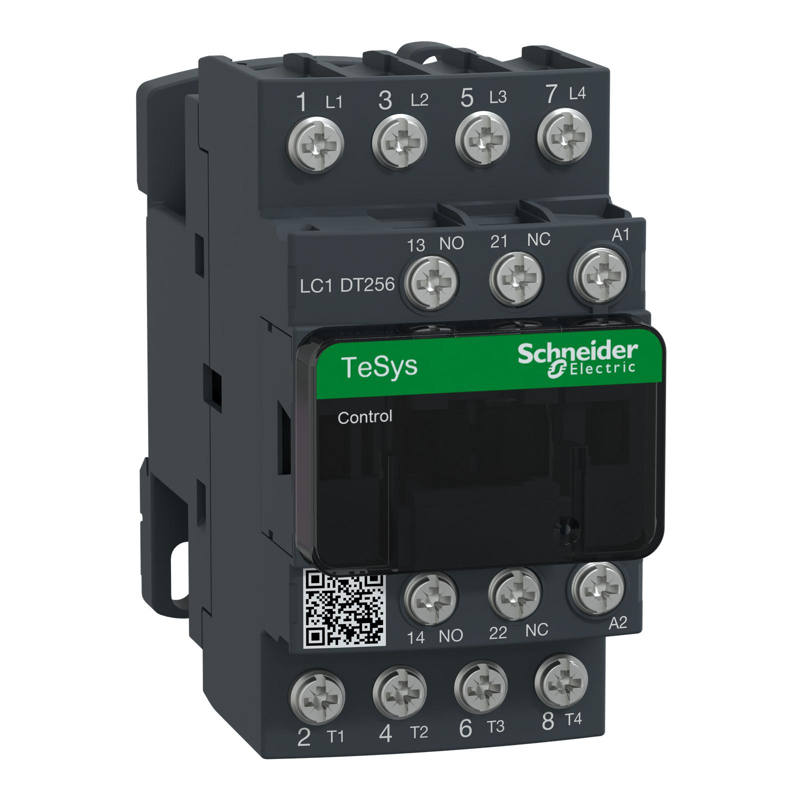 LC1DT256P7 CONT 25A 4P C.F.230V AC