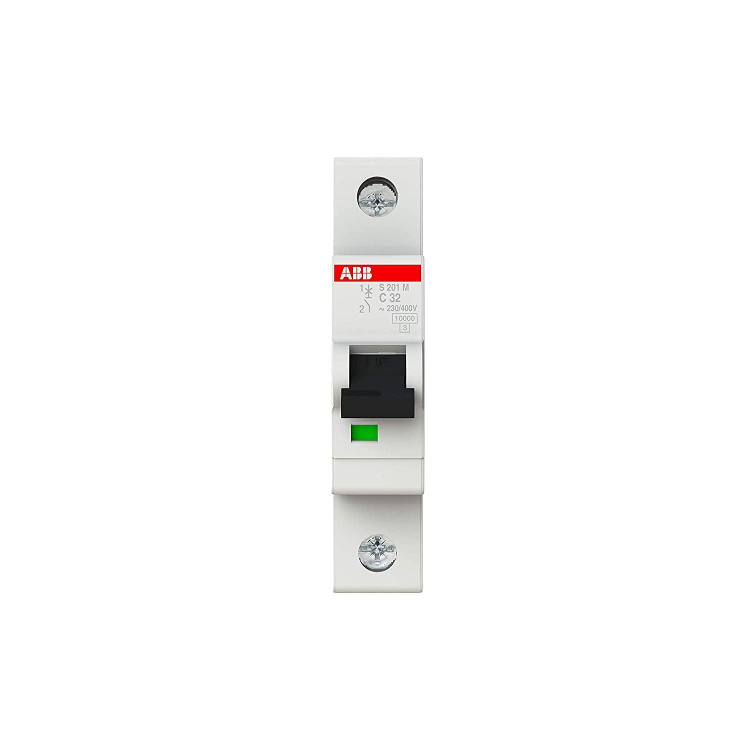 S201M-C32 Miniature Circuit Breaker - 1P - C - 32 A