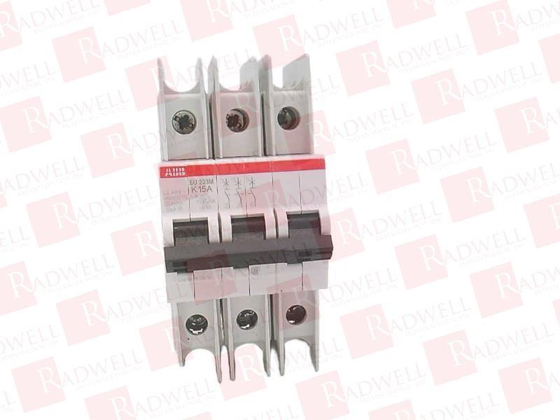 UL489 MCB 3P K 15A 480/277