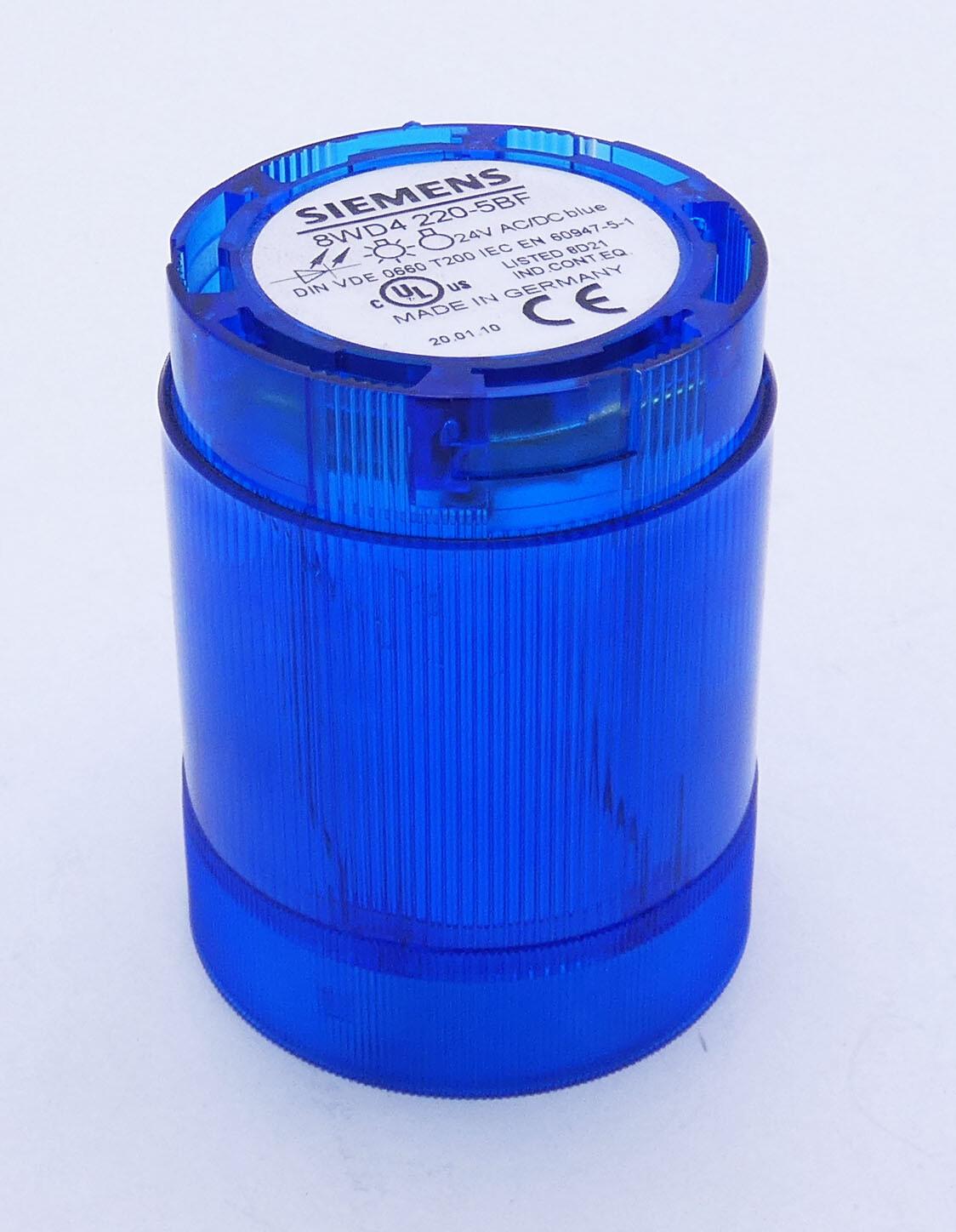 50MM, BLUE, FLASHING, 230V AC, IP54