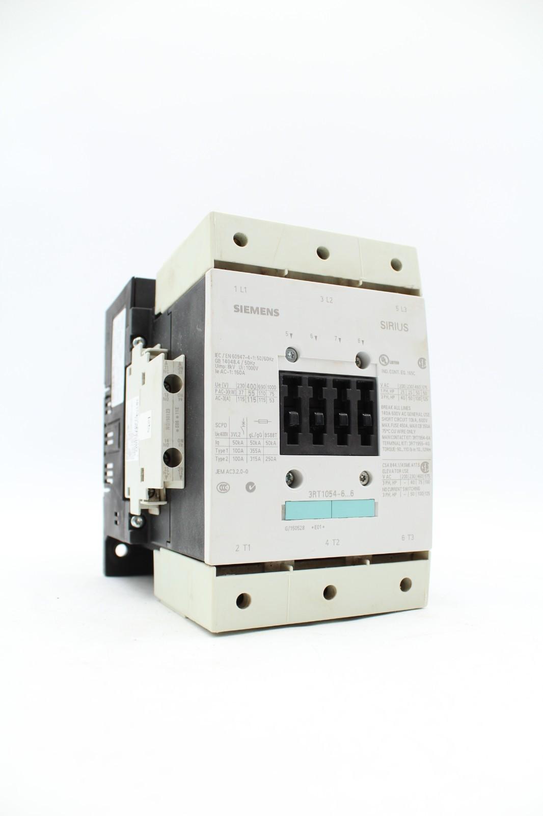 CONTACTOR S6 115A 575-600VUC 3P BAR