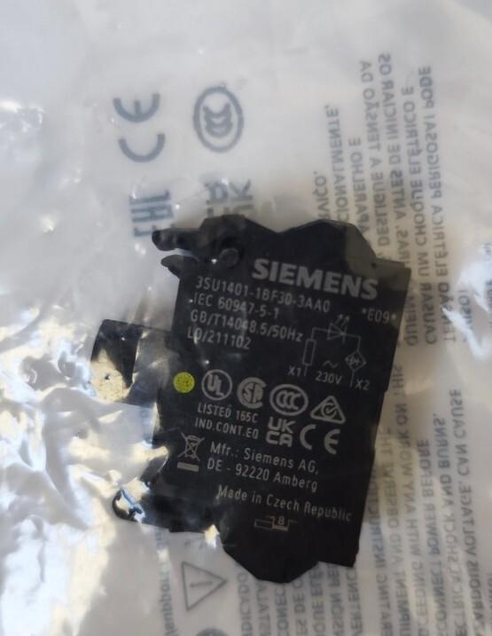 LED MODULE, YLW, 230V AC, W/CAGE CLAMP