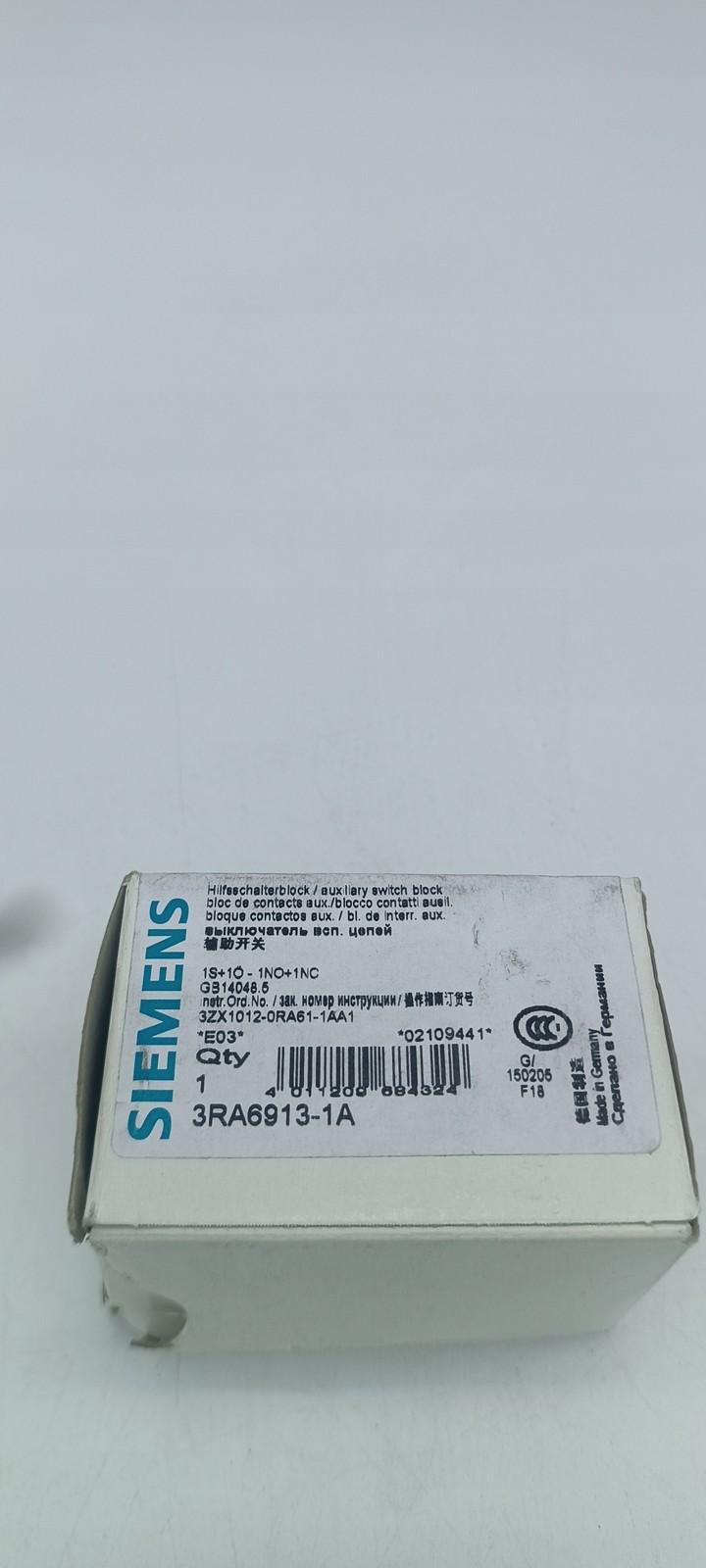 COMPACT STARTER AUX SW BLOCK 1NO/1NC SCW