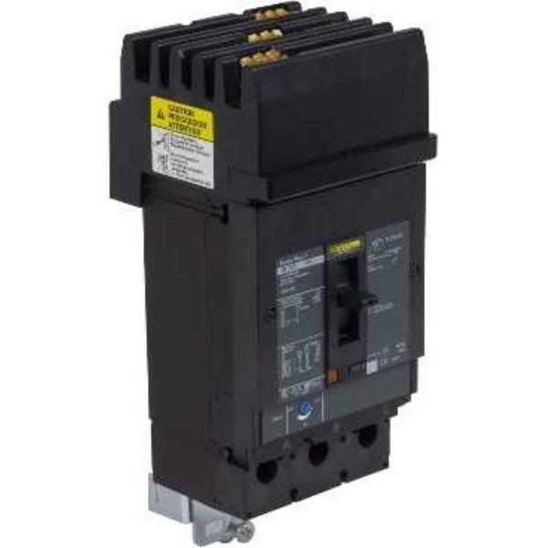Circuit breaker, PowerPacT J, 200A, 3 pole, 600VAC, 14kA, I-Line, thermal magnetic, 80%, ABC