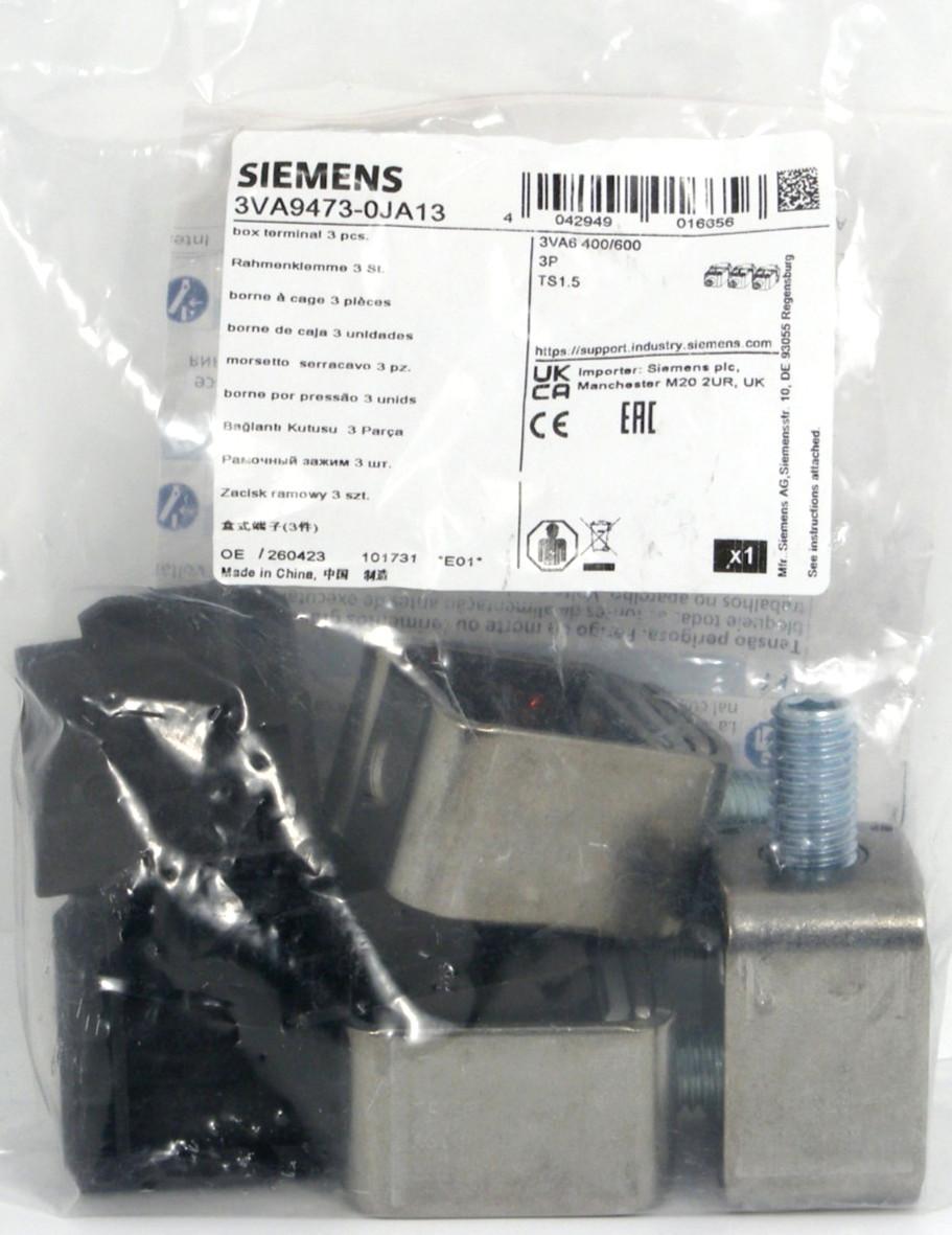 BREAKER 3VA6 400, 600A 1 WIRE STL LUG 3PC