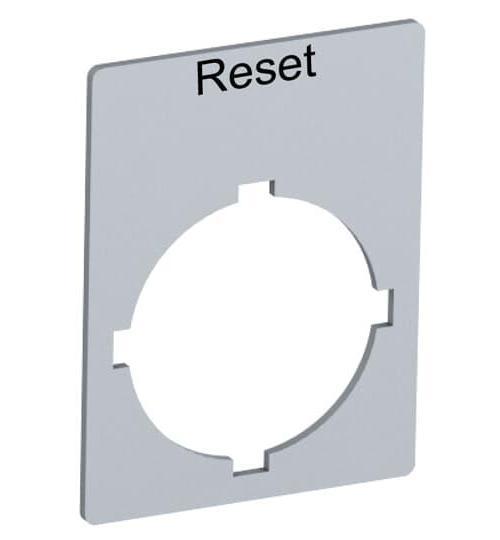 N/P,ENGRAVED RESET
