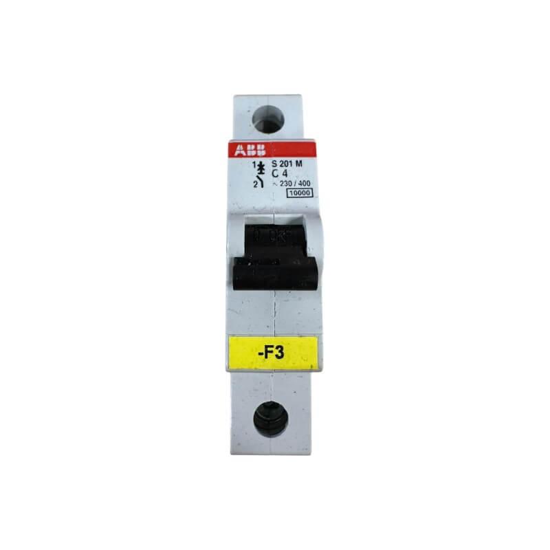 S201M-C4 Miniature Circuit Breaker - 1P - C - 4 A