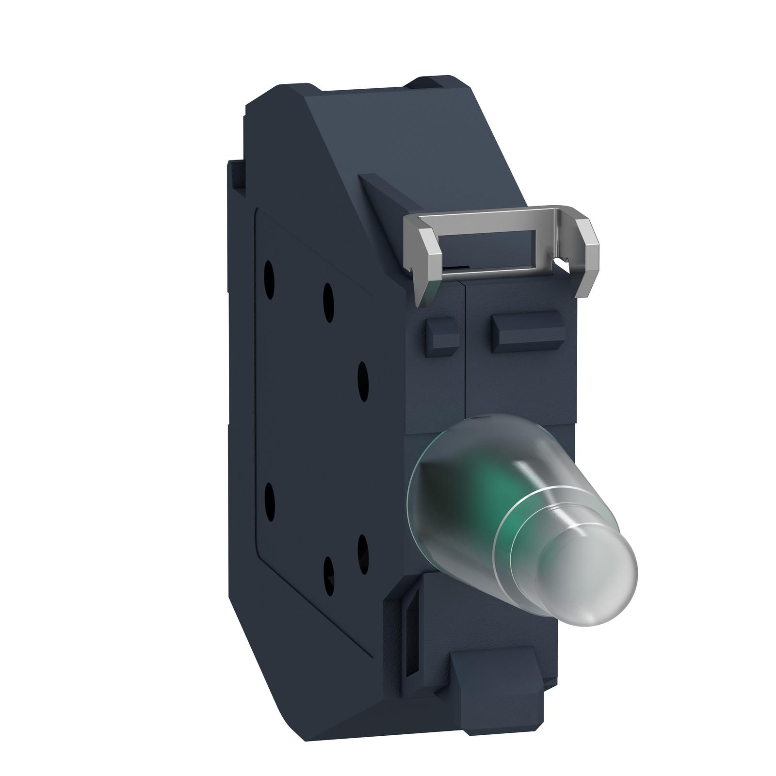 Light block, Harmony XB4, Explosive atmosphere, Green LED, 24...254V