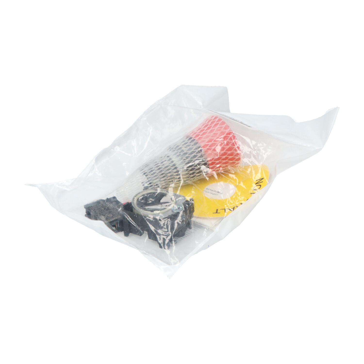 EMERG-STOP, TWIST RELEASE RED MH O40MM