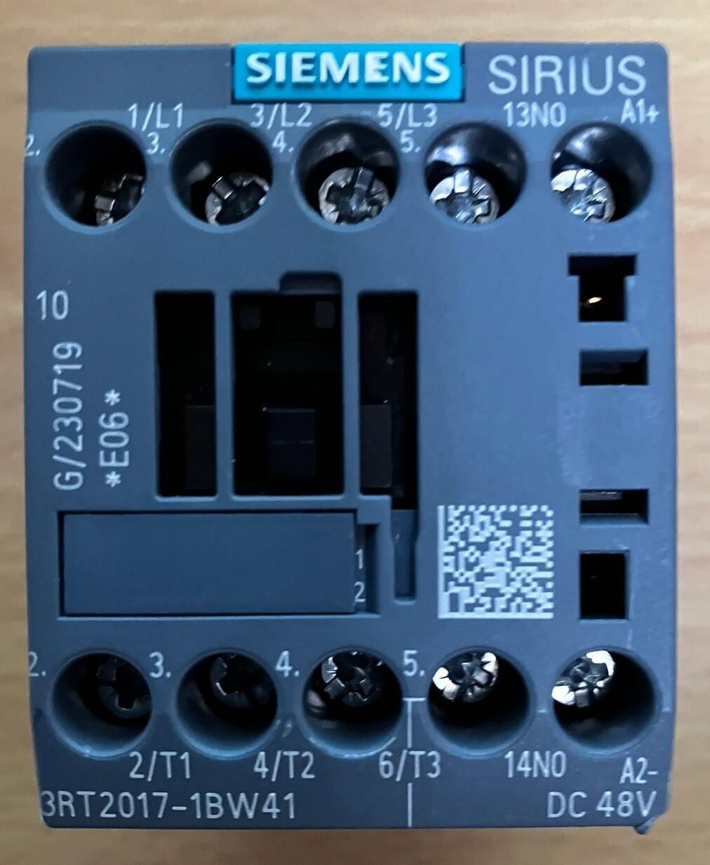 CONTACTOR S00 12A 48VDC 1NO SCRW