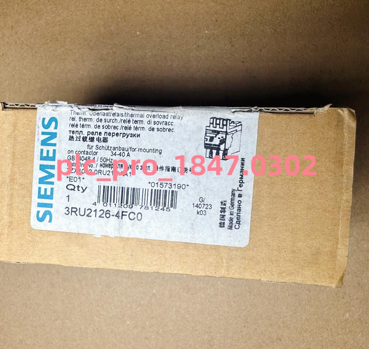 OVERLOAD RELAY CL10 S0 34-40A SPRNG