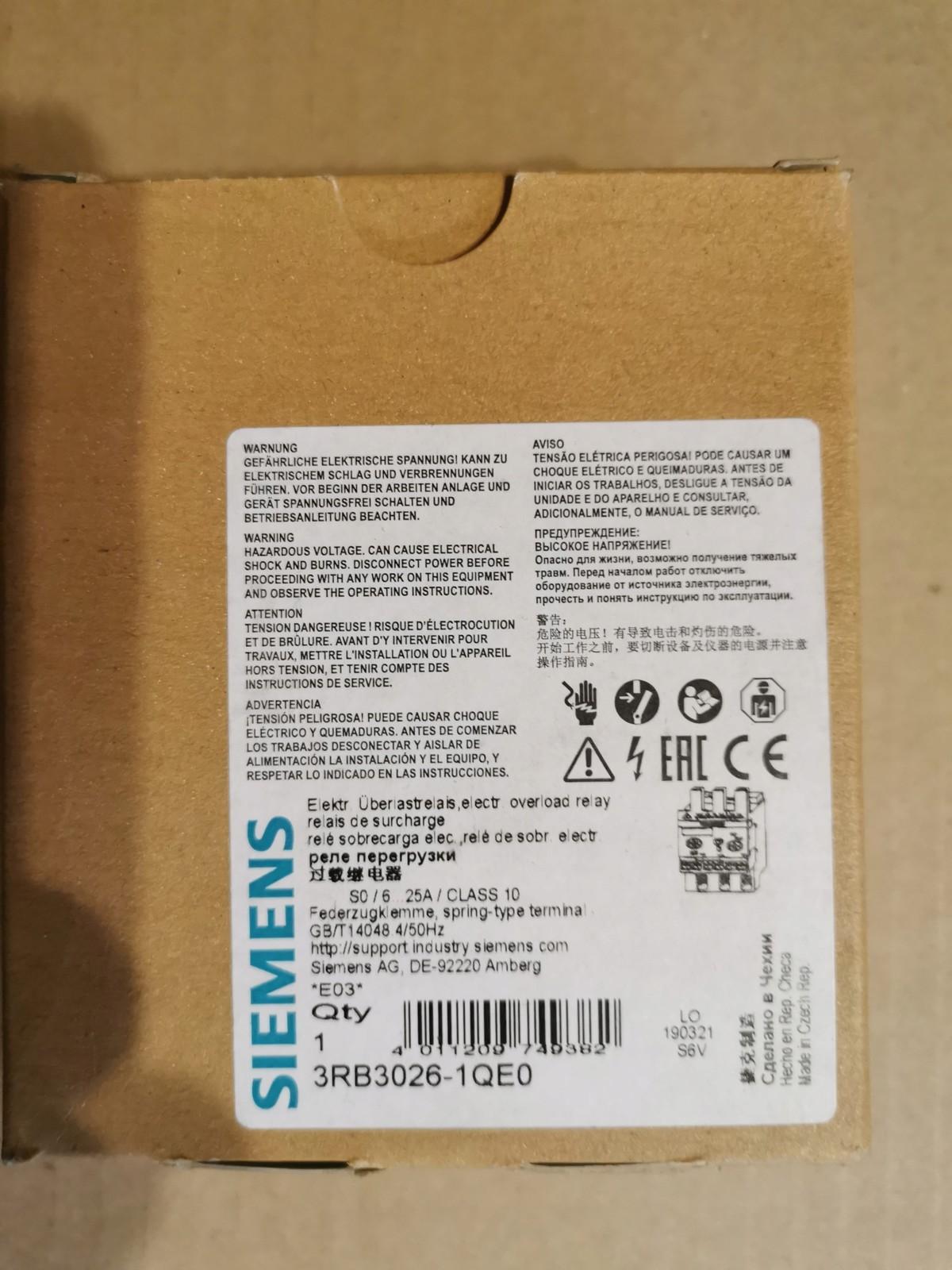 OVERLOAD S.S. CL10 S0 6-25A SPRING
