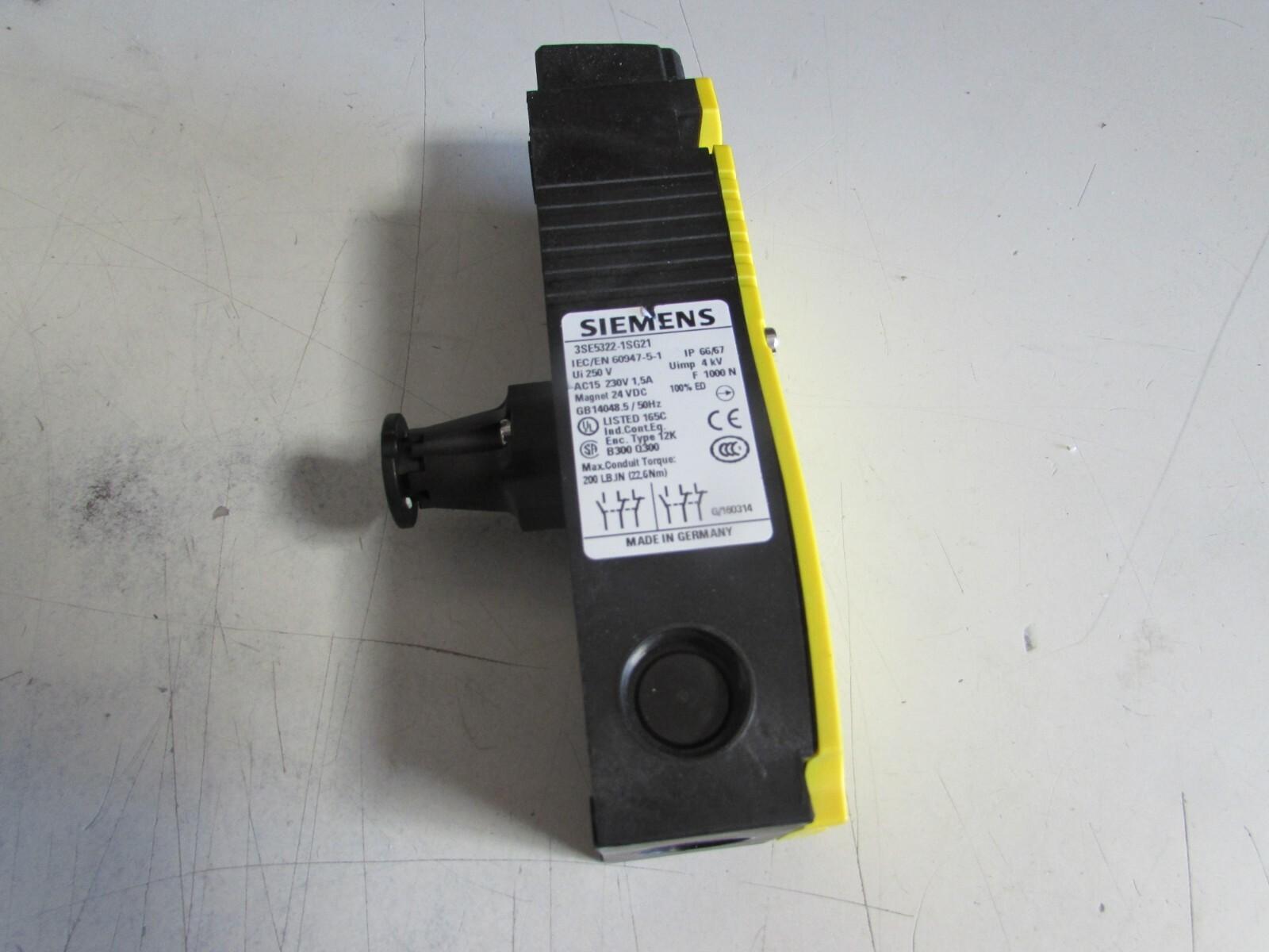 INTERLOCK SW, MECH LK_SOL UNLK, 24VDC, LED
