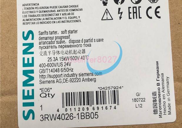 SIRIUS SOFT STARTER, S0, 25A, 15KW/500V