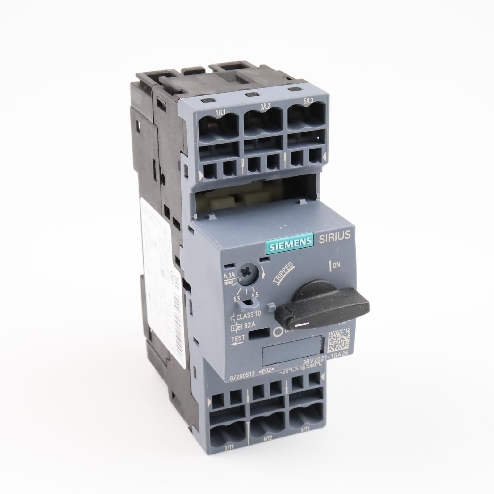 MSP S0 4.5-6.3A SPRG W/AUX 1NO/1NC