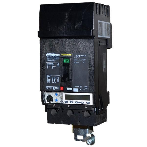 Circuit breaker, PowerPacT J, 250A, 3 pole, 600VAC, 25kA, I-Line, Micrologic 5.2E, 80%, ABC