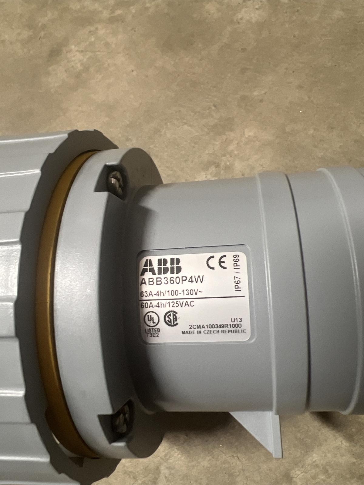 IEC PLUG 60A 2P3W 125V