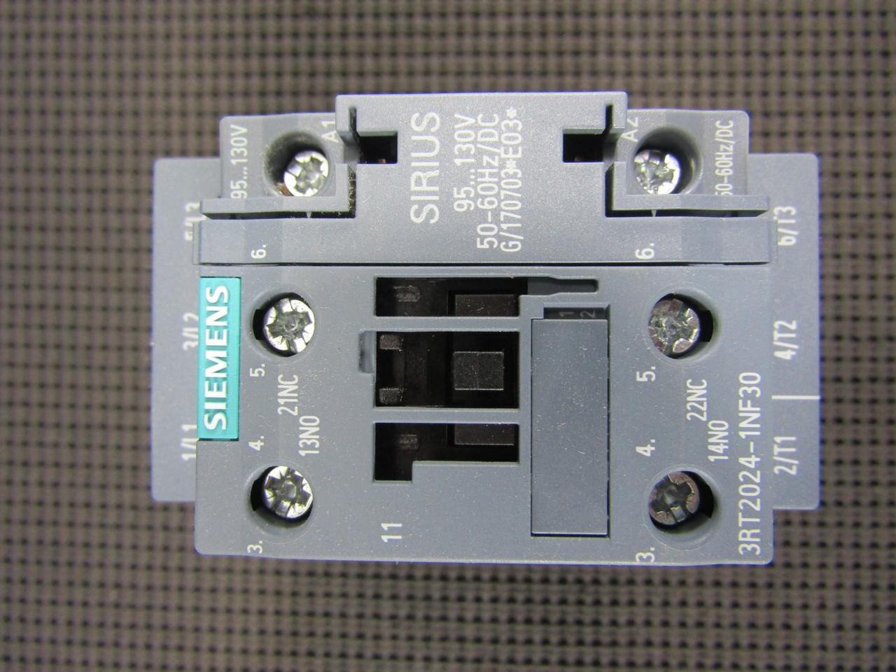 CONTACTOR S0 12A 95-130VUC 1NO/1NC SCRW