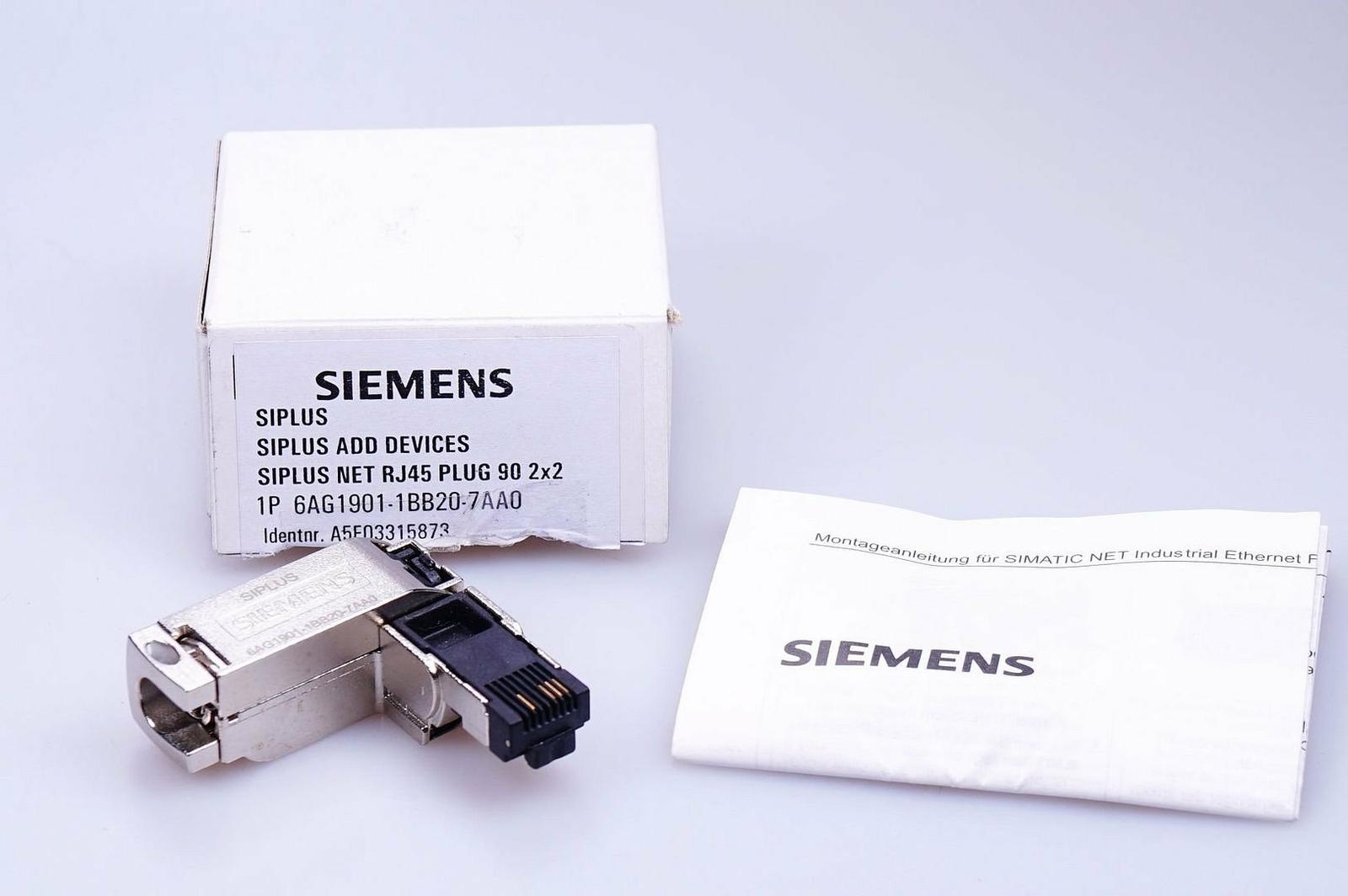 SIPLUS NET RJ45 PLUG 90 2X2