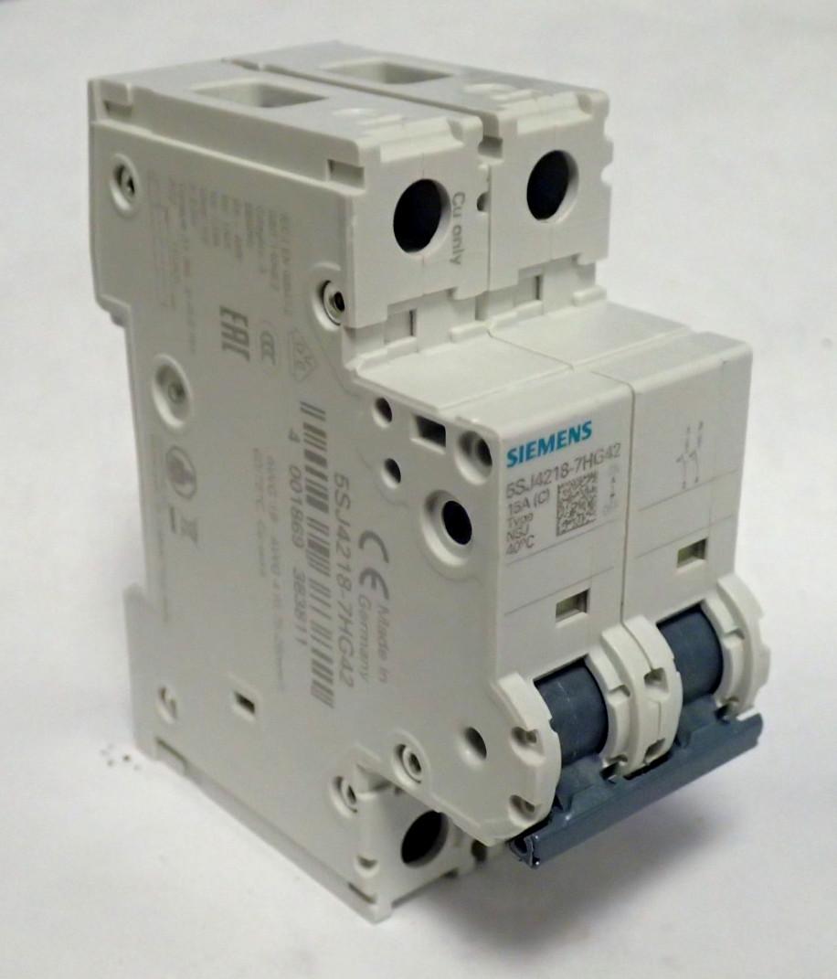 MCB 5SJ4 2P 480/277 15A 10K C-TRIP