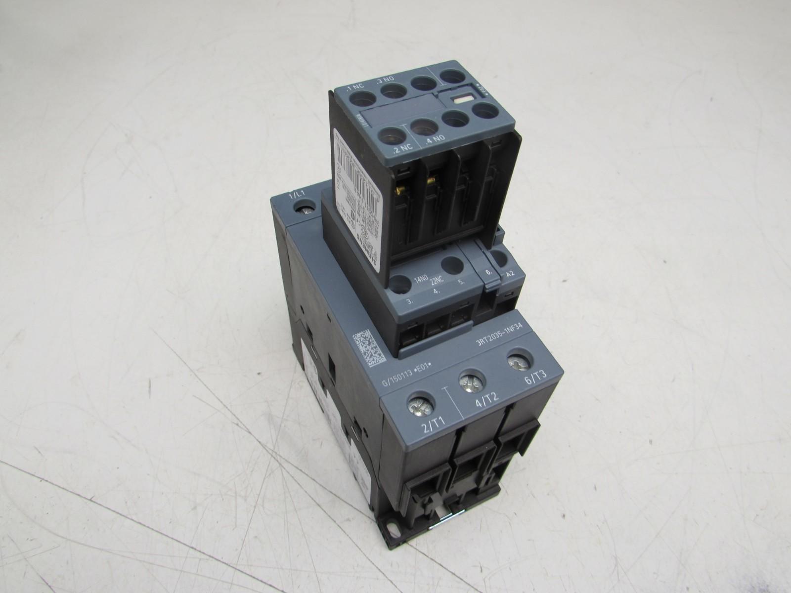 CONTACTOR S2 40A 83-155VUC SCREW 2NO/2NC