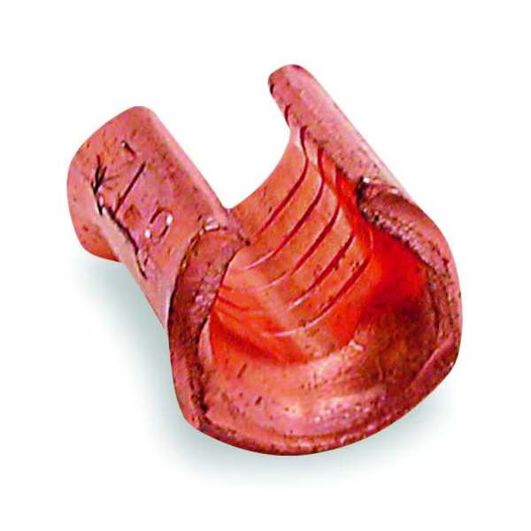 Copper C-Tap, 600V, Wire Range-Main: 6-8, Branch 8-12, Length 9/16 Inch, Height 5/8 Inch, Die Code 29, Die Color Code Gray