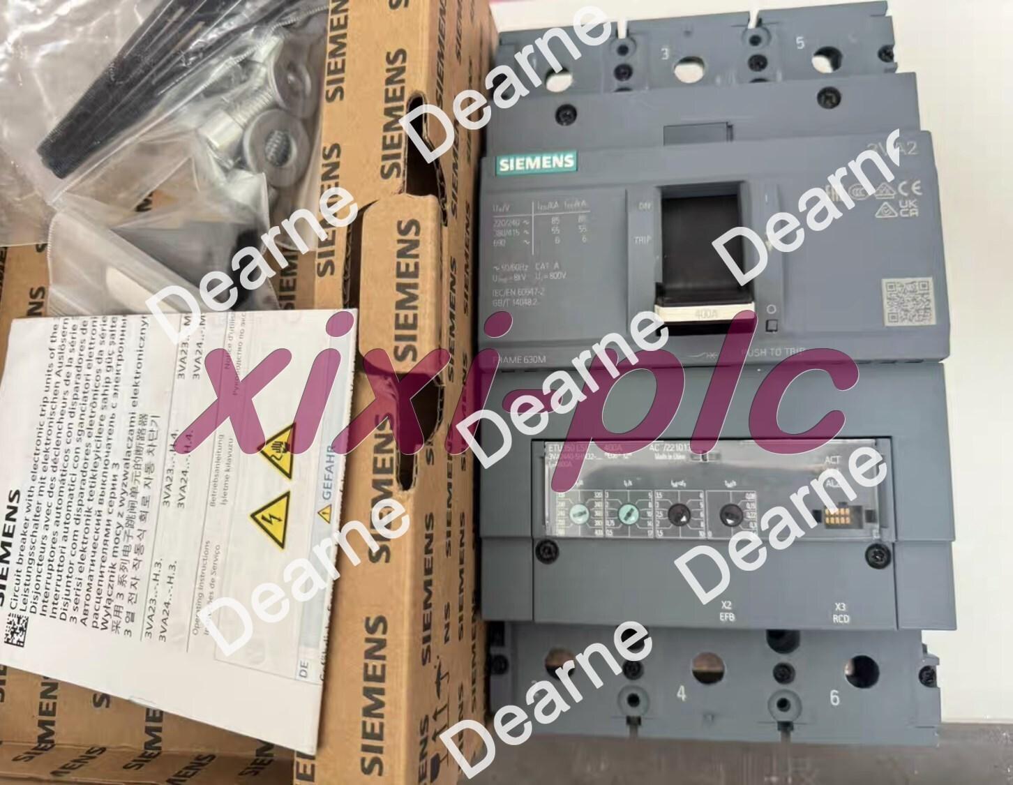 BRKR 3VA24 3P 400A 55KA ETU3-LSI NUT