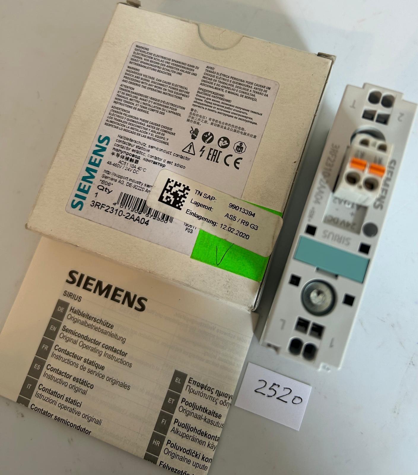 230/460V, 22MM SSZP CON, 10A, SPRG, 24VDC