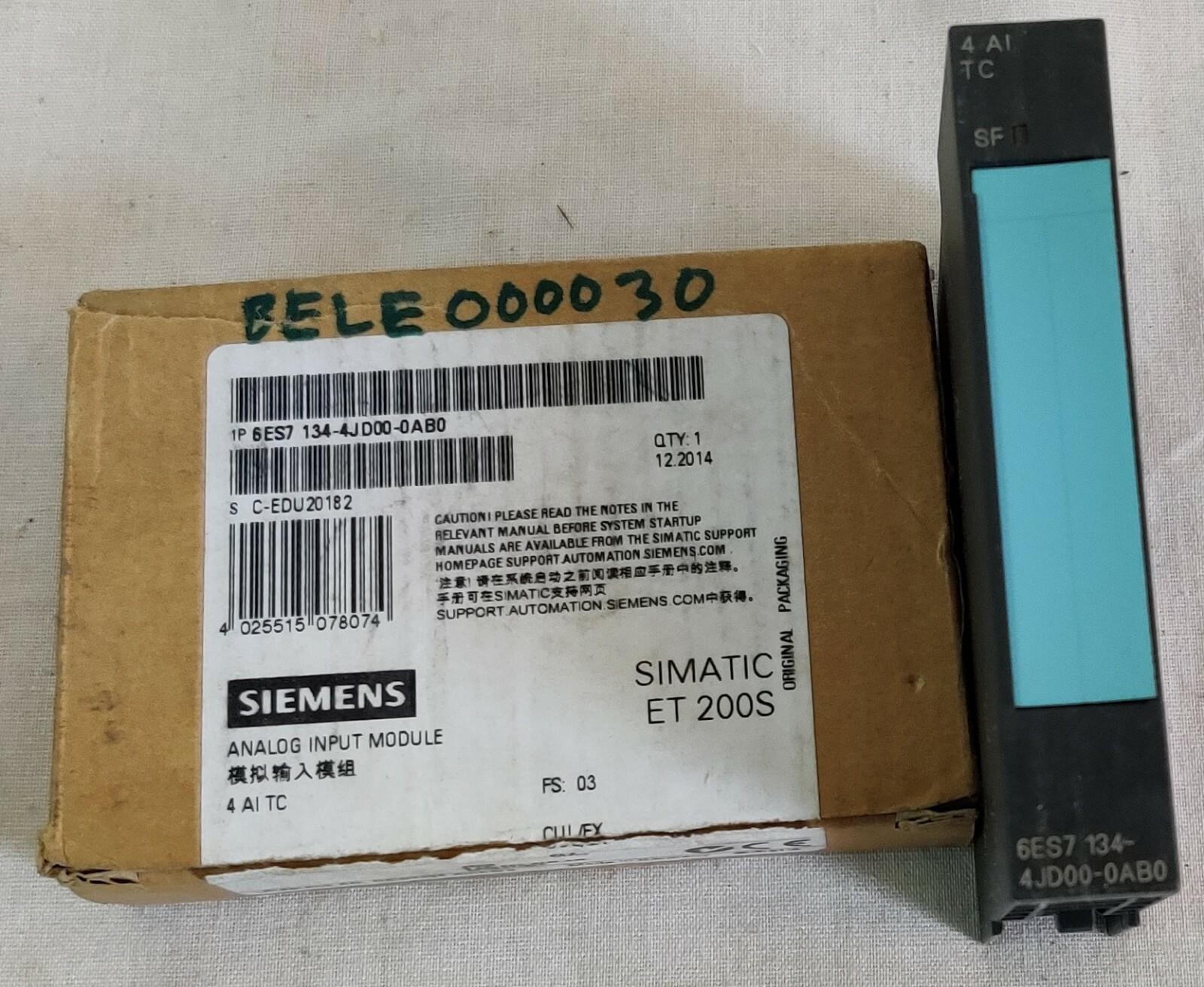 MODULE 4 AI TC 15MM, 15BIT, ET 200S