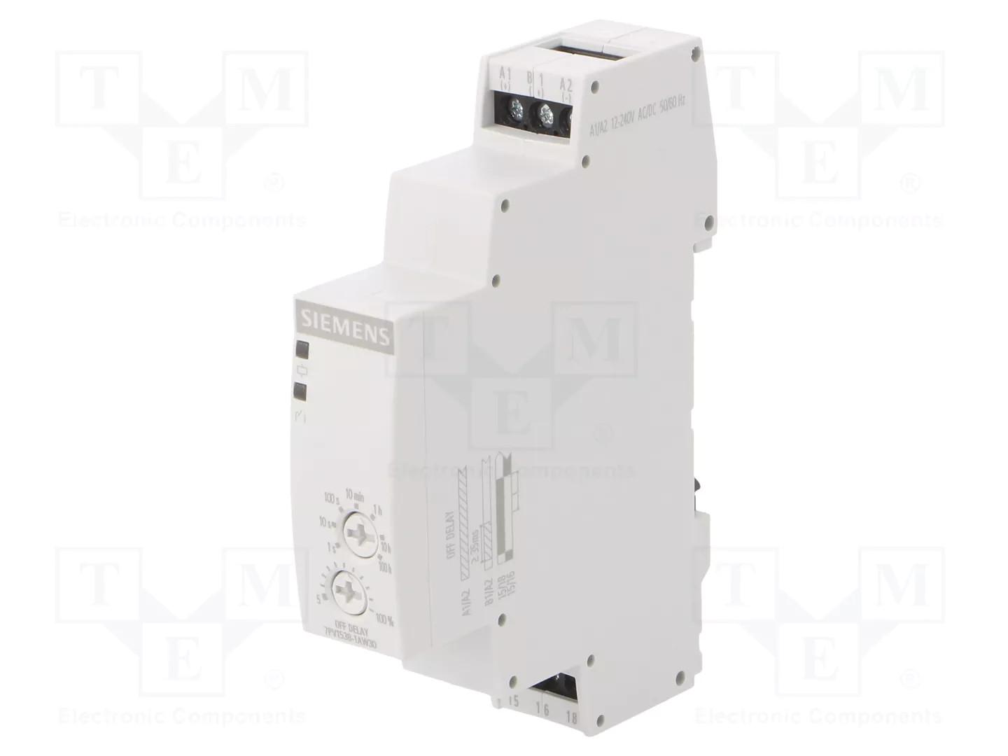 TIME RELAY, OFF-DELAY, 1C, 24AC, 240V, DC24