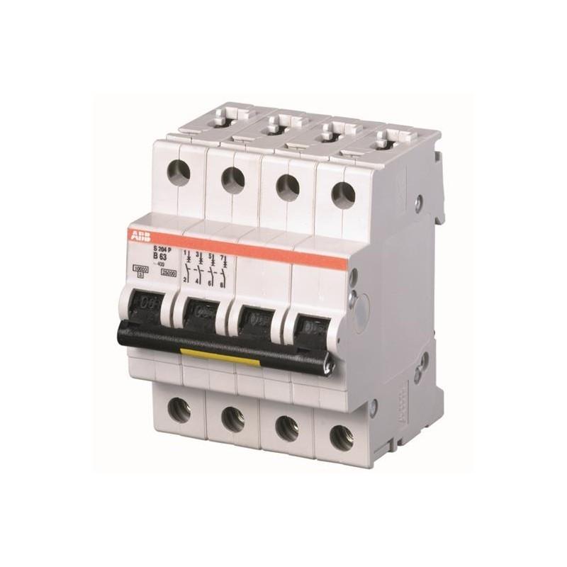 S204P-B16 Miniature Circuit Breaker - 4P - B - 16 A