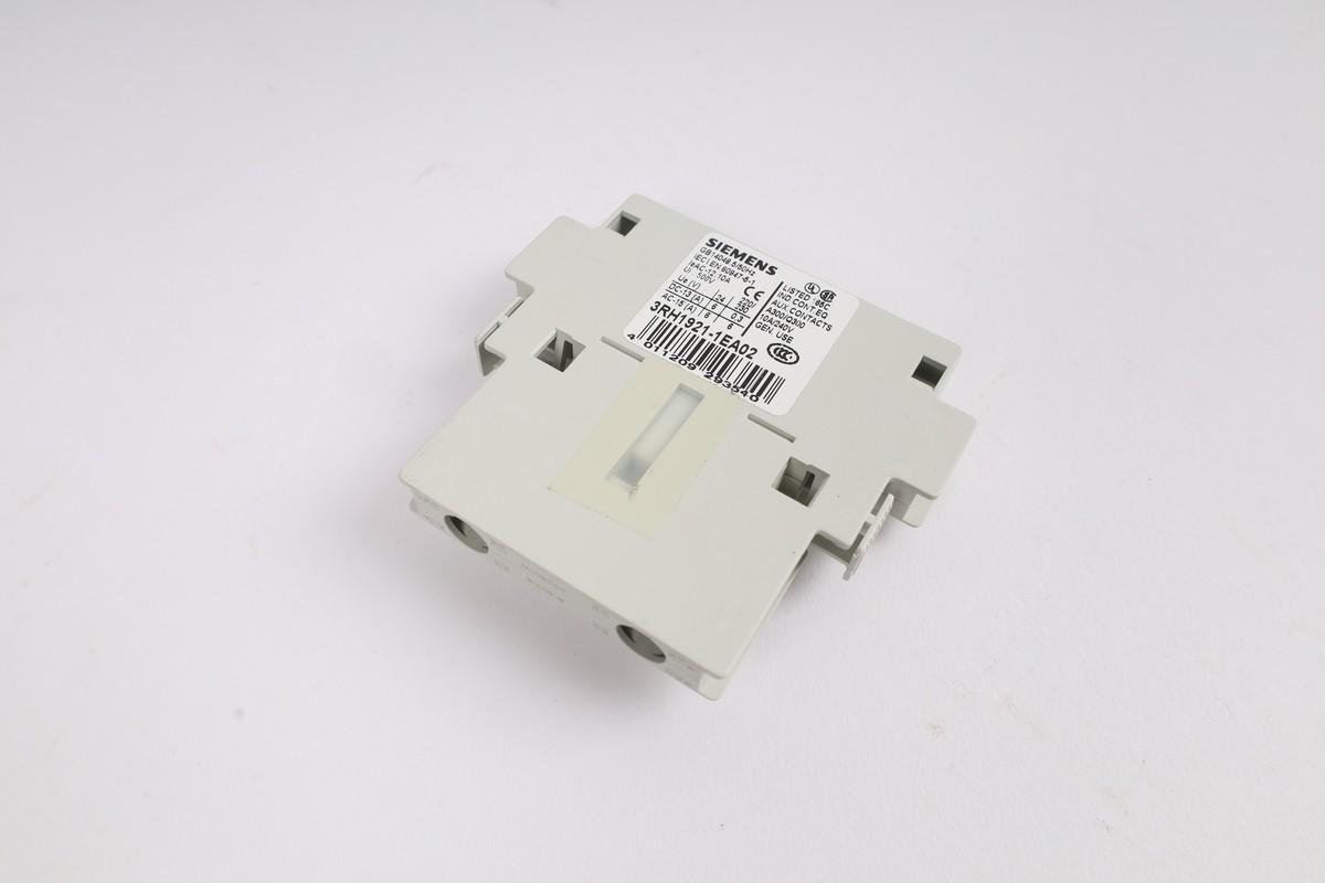 AUXILIARY SIDE, S3 1NO + 1NC, CAGE CLAMP