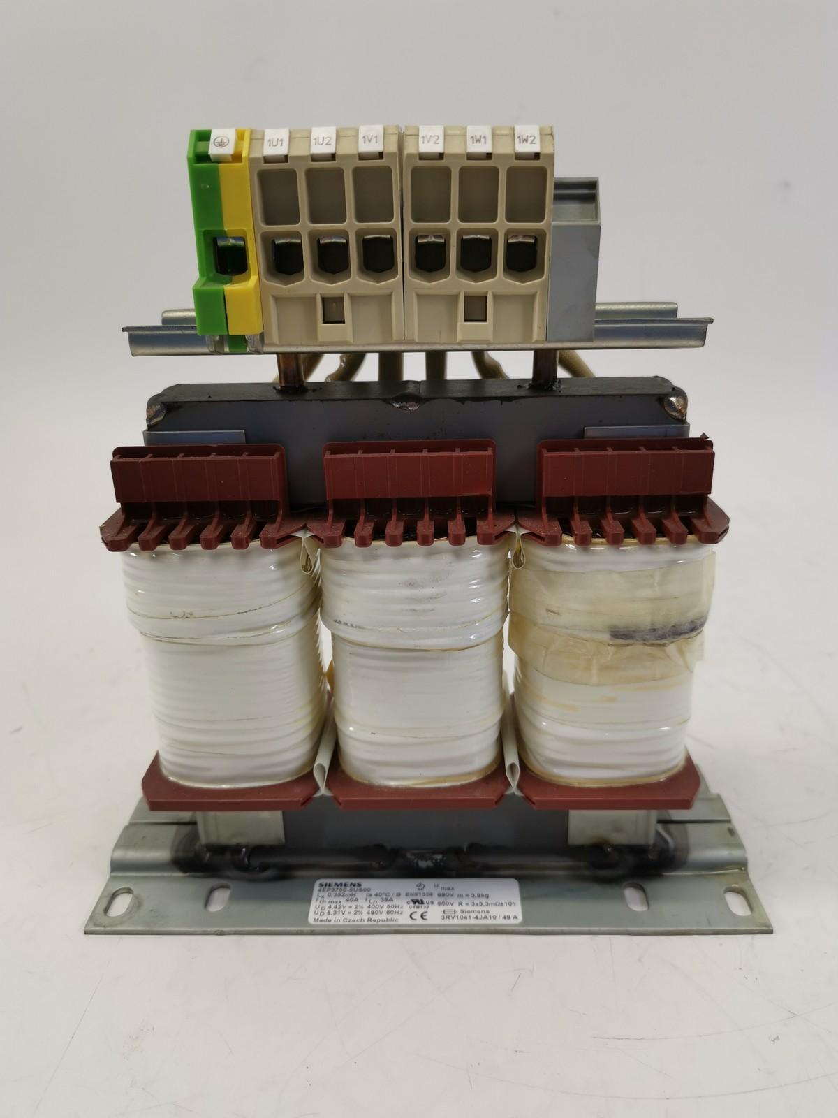 MAIN CHOKEF, FU, 3PH, 400V, 36A, F1(HZ)=4050,