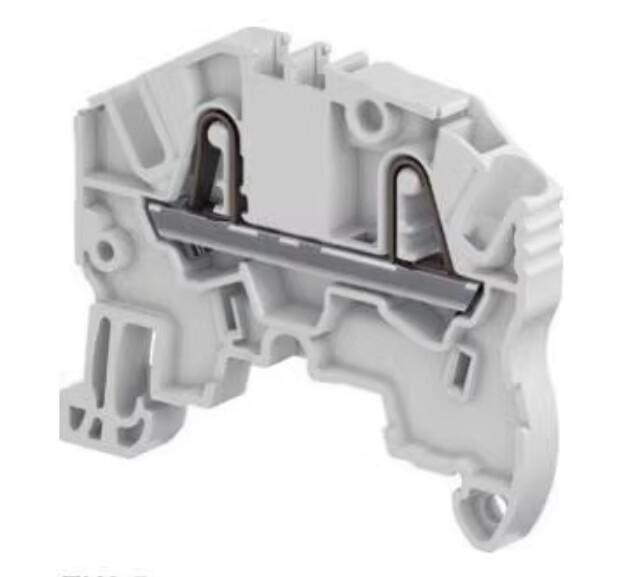 ZK2.5-WH PI-Spring clamp Terminal Block - Feed-through - White