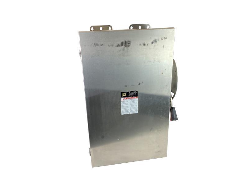Safety switch, heavy duty, non fusible, 200A, 3 wire, 3 pole, 150hp, 600VAC/DC, NEMA 4, 4X, 5, 304 stainless steel