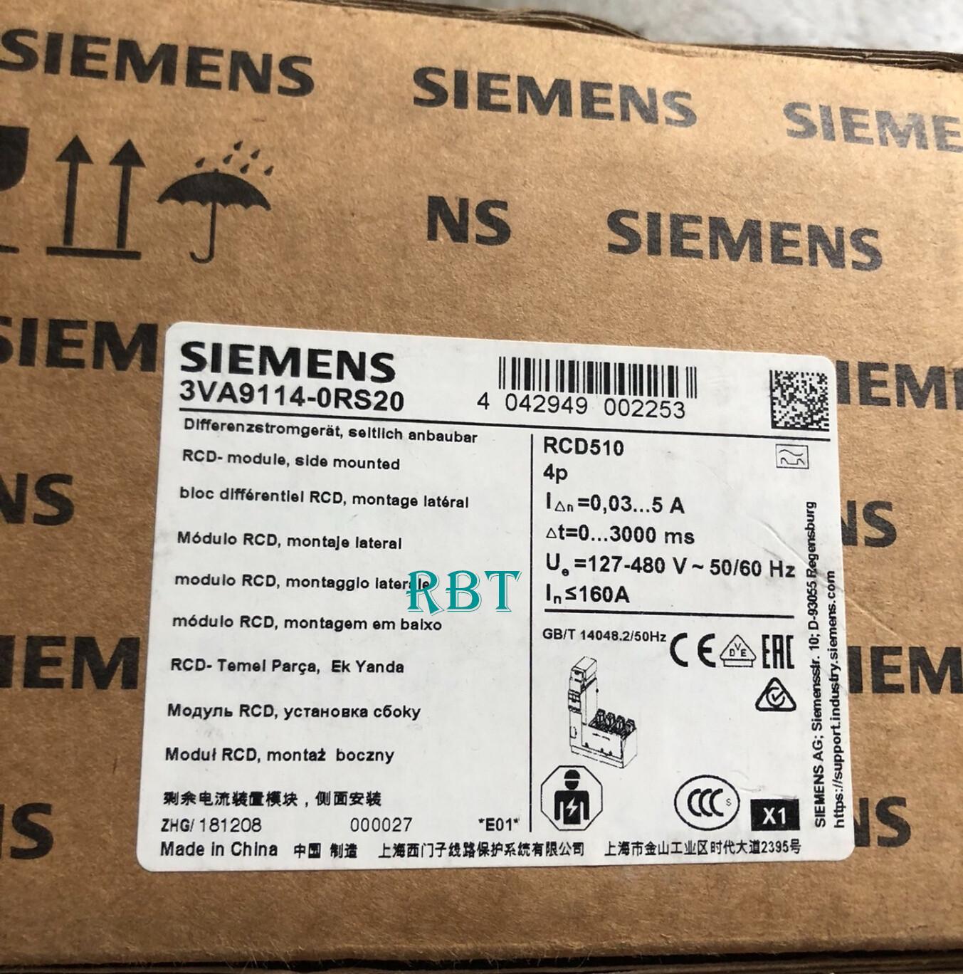 BRKR 3VA1 160A RCD510 SM 4P ACC