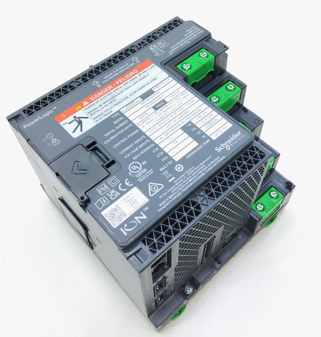 PowerLogic™ ION9000 meter, DIN mount, no display, HW kit