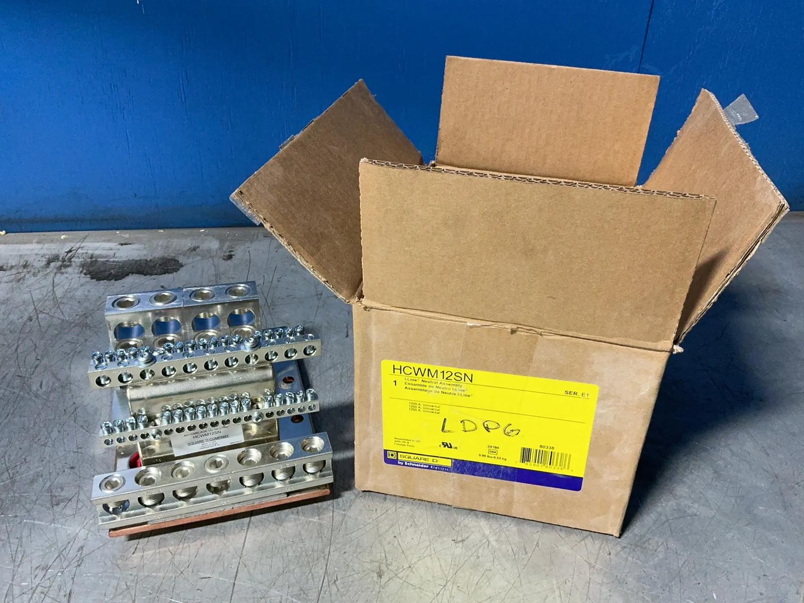 Solid neutral kit, I-Line Panelboard, HCR-U, 1200A, 14 AWG to 750kcmil, mechanical, SN