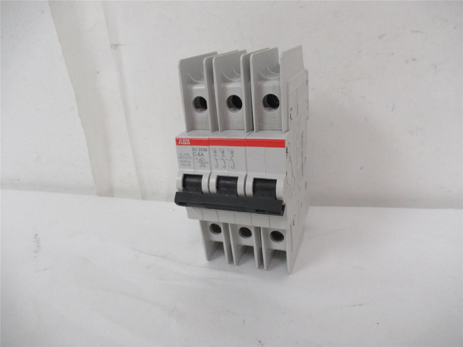 UL489 MCB 3P C 4A 480/277