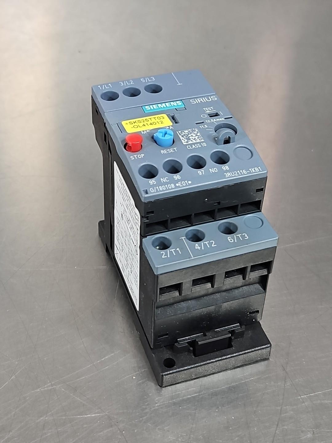 OVERLOAD RELAY CL10 S00 9-12.5A SCREW
