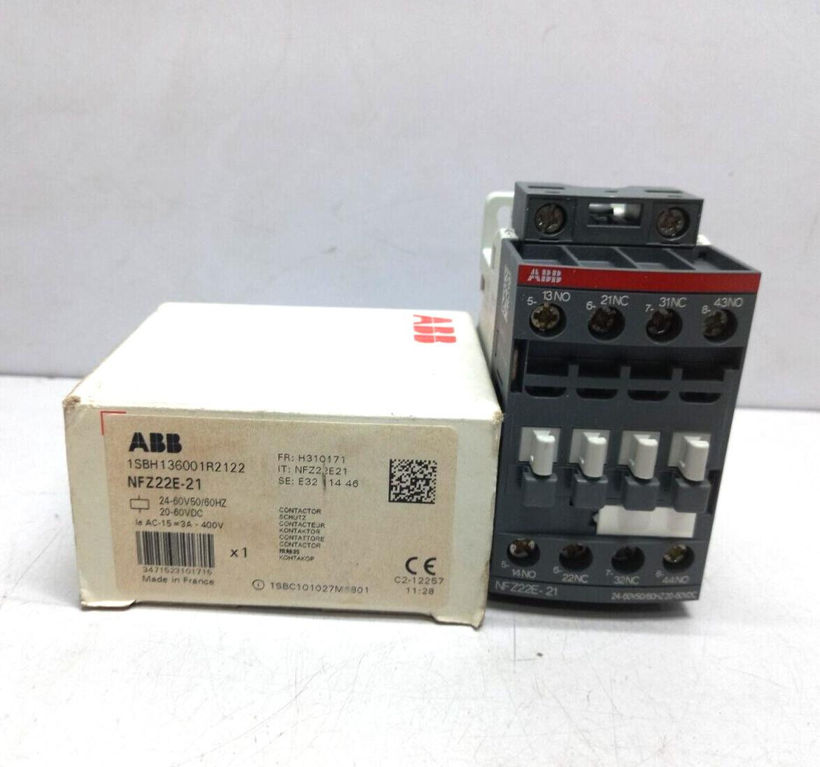 NFZ22E-21 24-60V50/60HZ 20-60VDC Contactor Relay