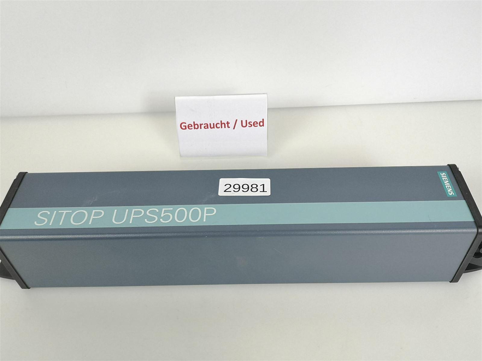 SITOP UPS500P 7 A/10 KWS, IP65