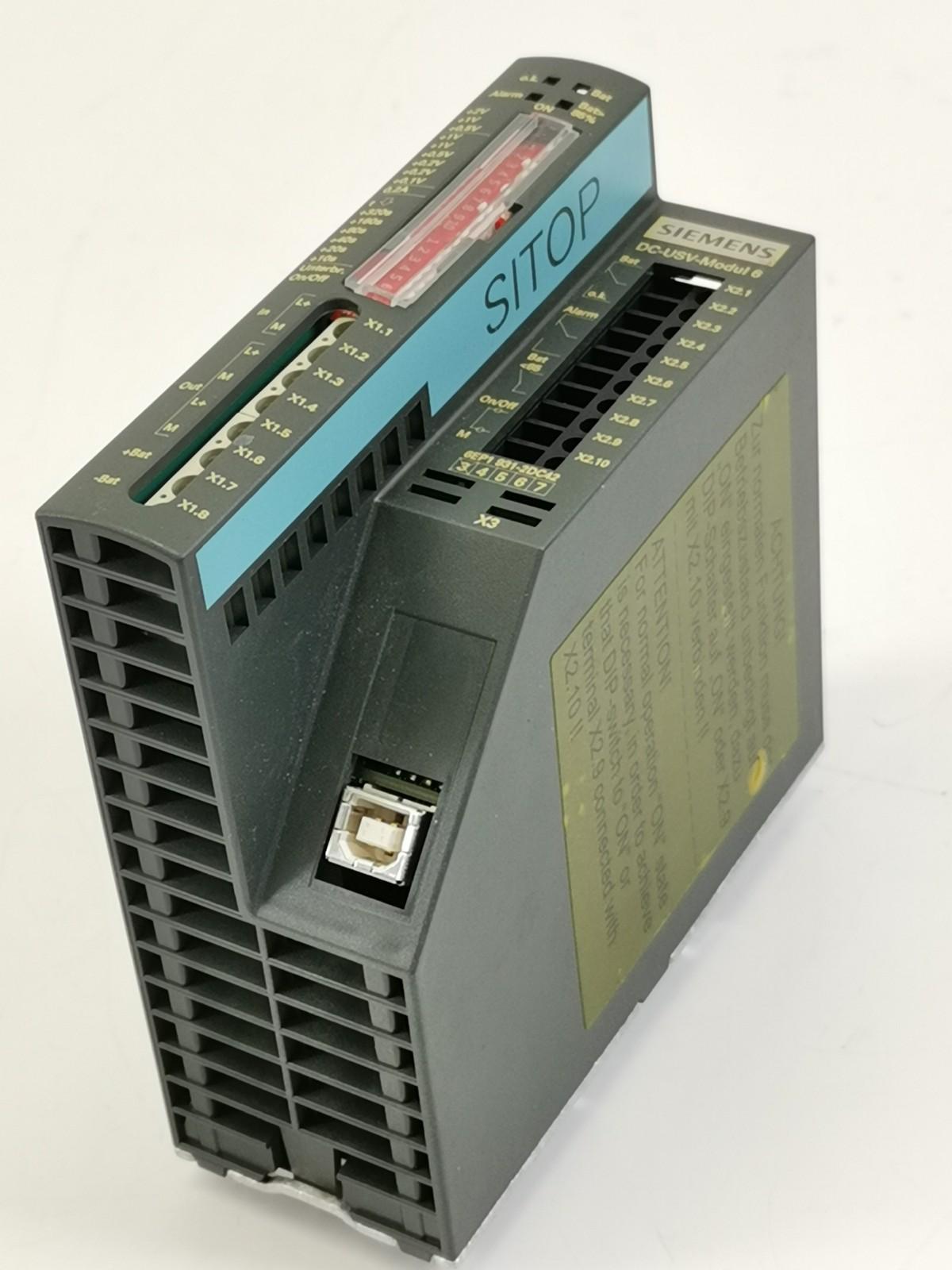SITOP DC-USV-MODUL 6A MIT USB-SS