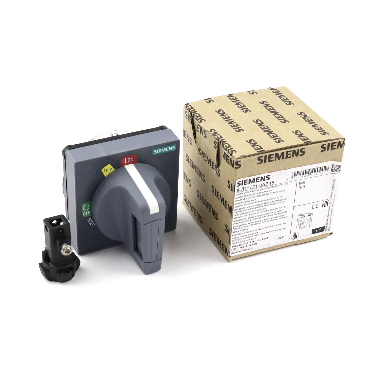 3VA1, 2 HANDLE, MASKING PLATE, EMERGENCY