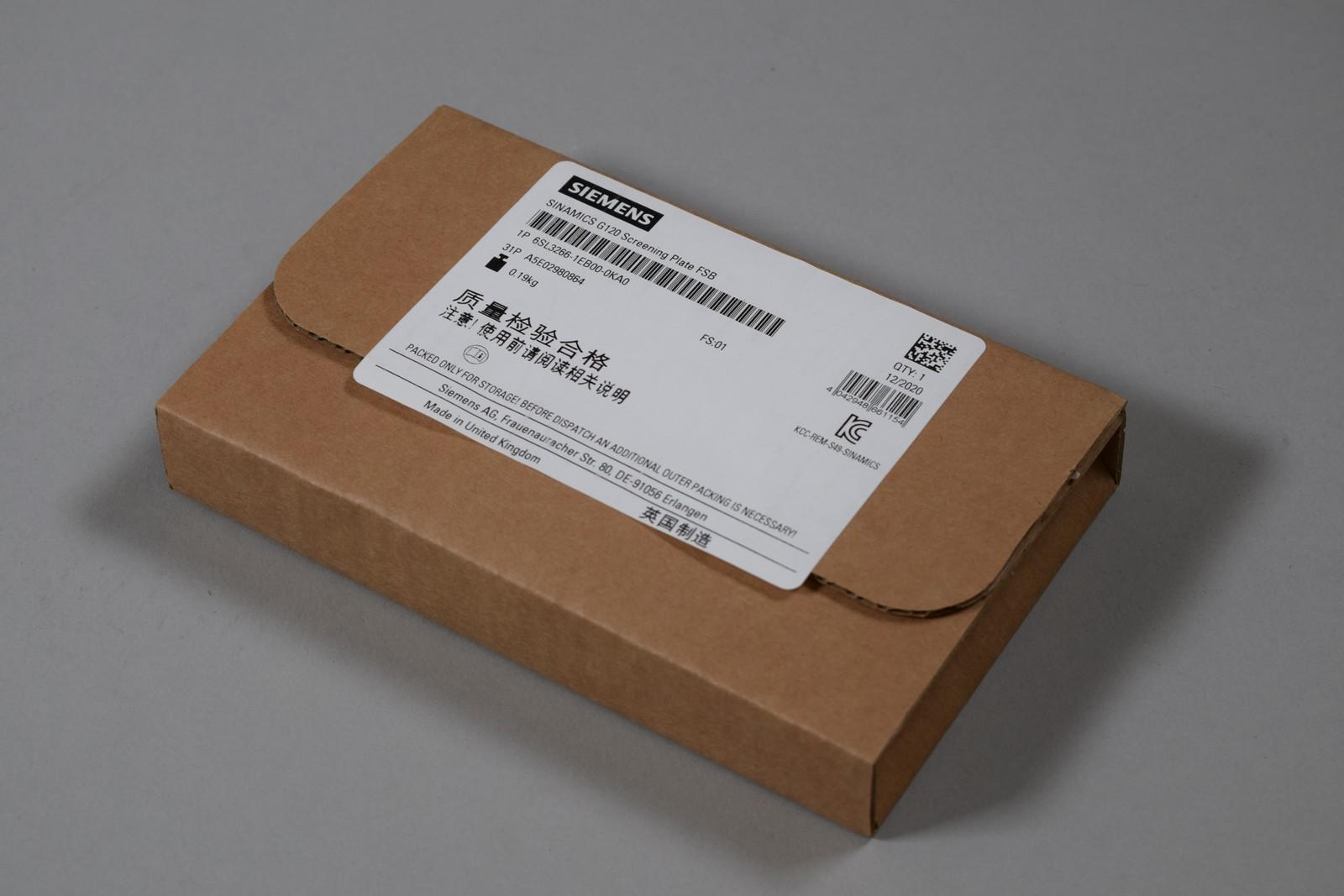 SINAMICS G120C SHIELD PLATE FOR FSB
